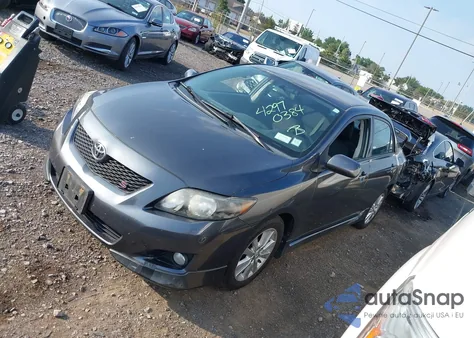2009 Toyota Corolla S from USA, damaged, VIN 2T1BU40E59C173290